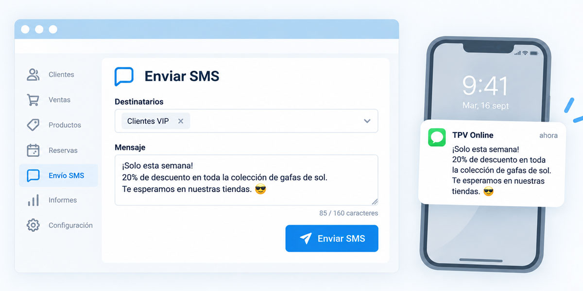 Envío SMS
