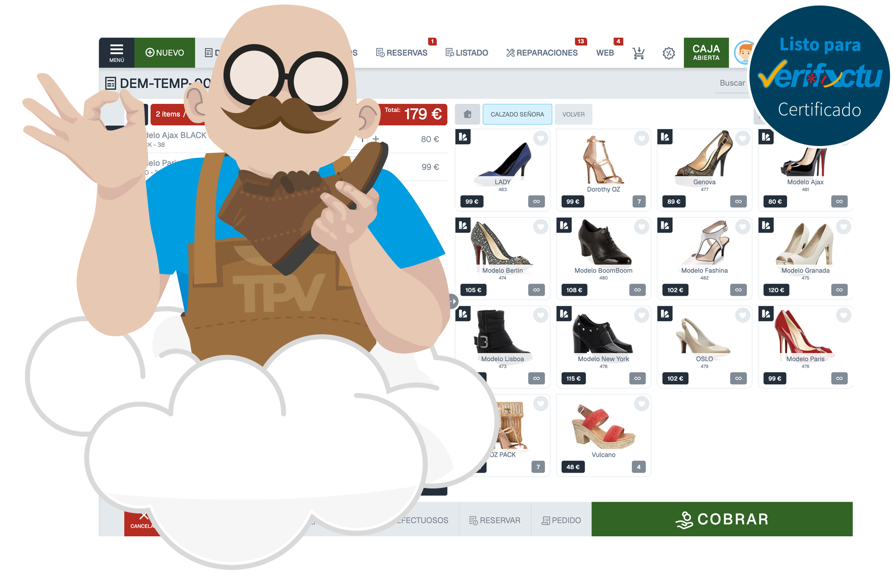 Software TPV Online para tiendas de moda y calzado