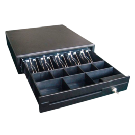 Cajón portamonedas Negro